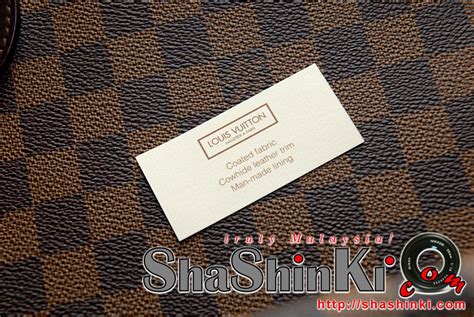 lv real or fake|lv authenticity card.